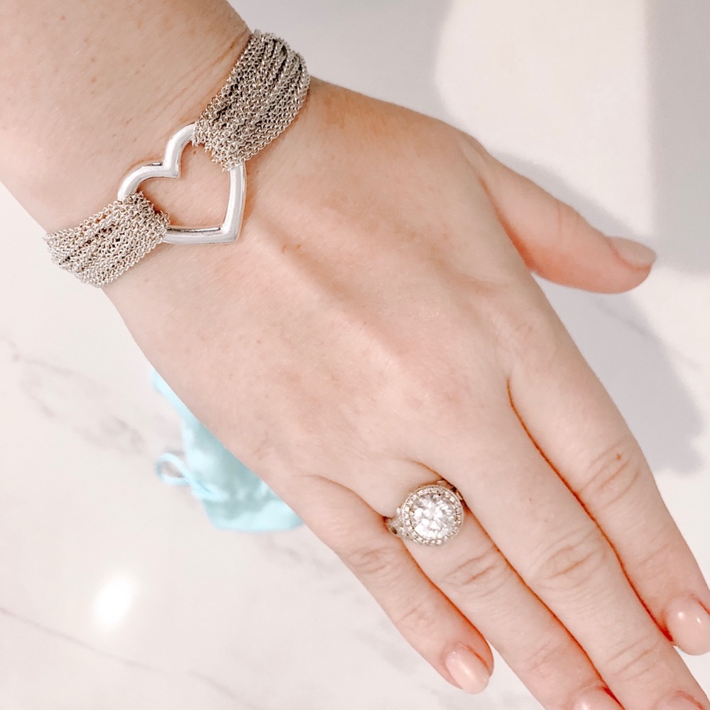 Tiffany & Co Heart Chain Bracelet